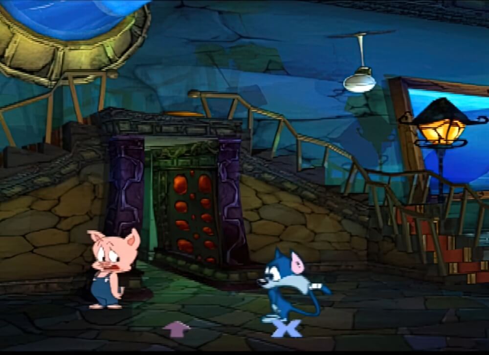 Tiny Toon Adventures Toonenstein Dare to Scare! - геймплей игры на PlayStation